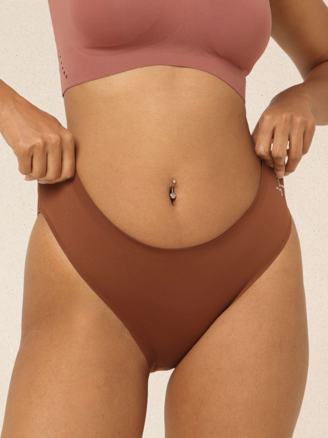 Krvvy Women Seamless & Ultrasoft Low Waist Bikini Briefs