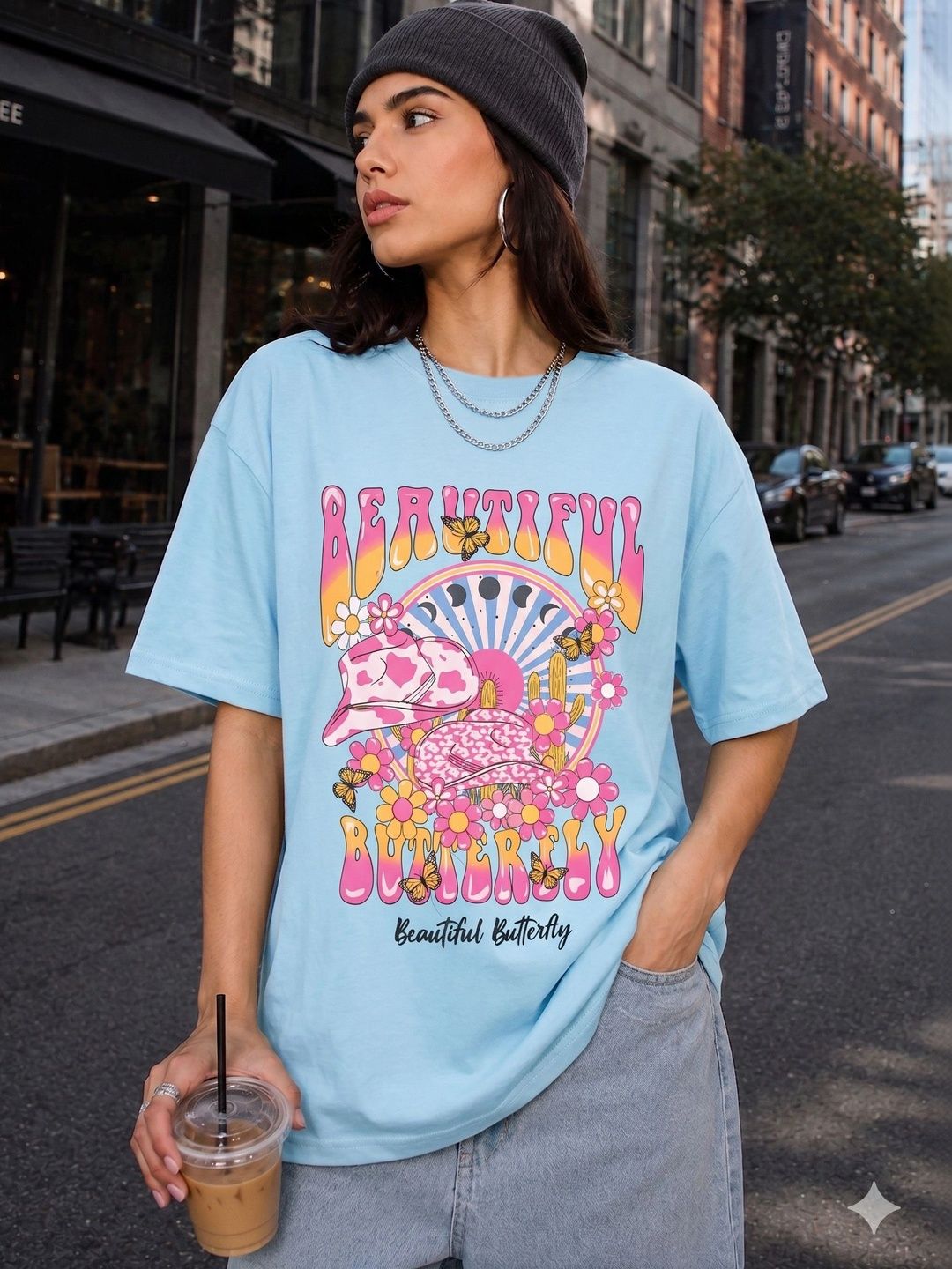 Metronaut Women Printed T-shirt