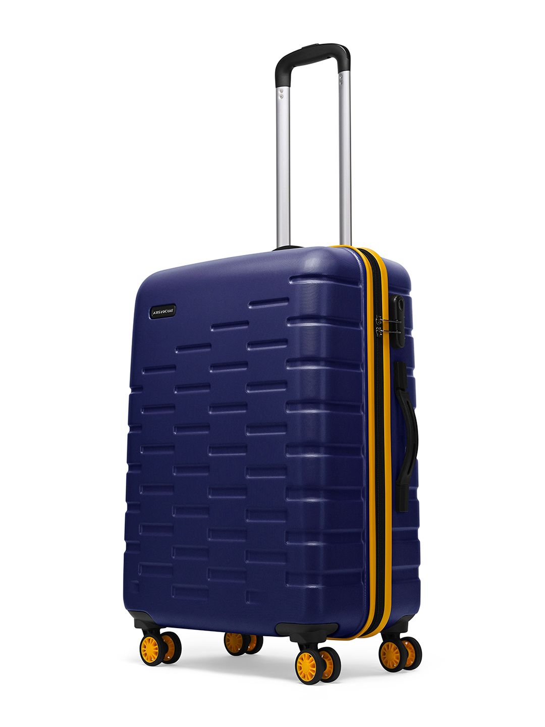 Buy Aristocrat Fencer Pro Solid 360 Degree Rotation 8 Wheel Medium Trolley Bag  61L -  - Accessories for Unisex
