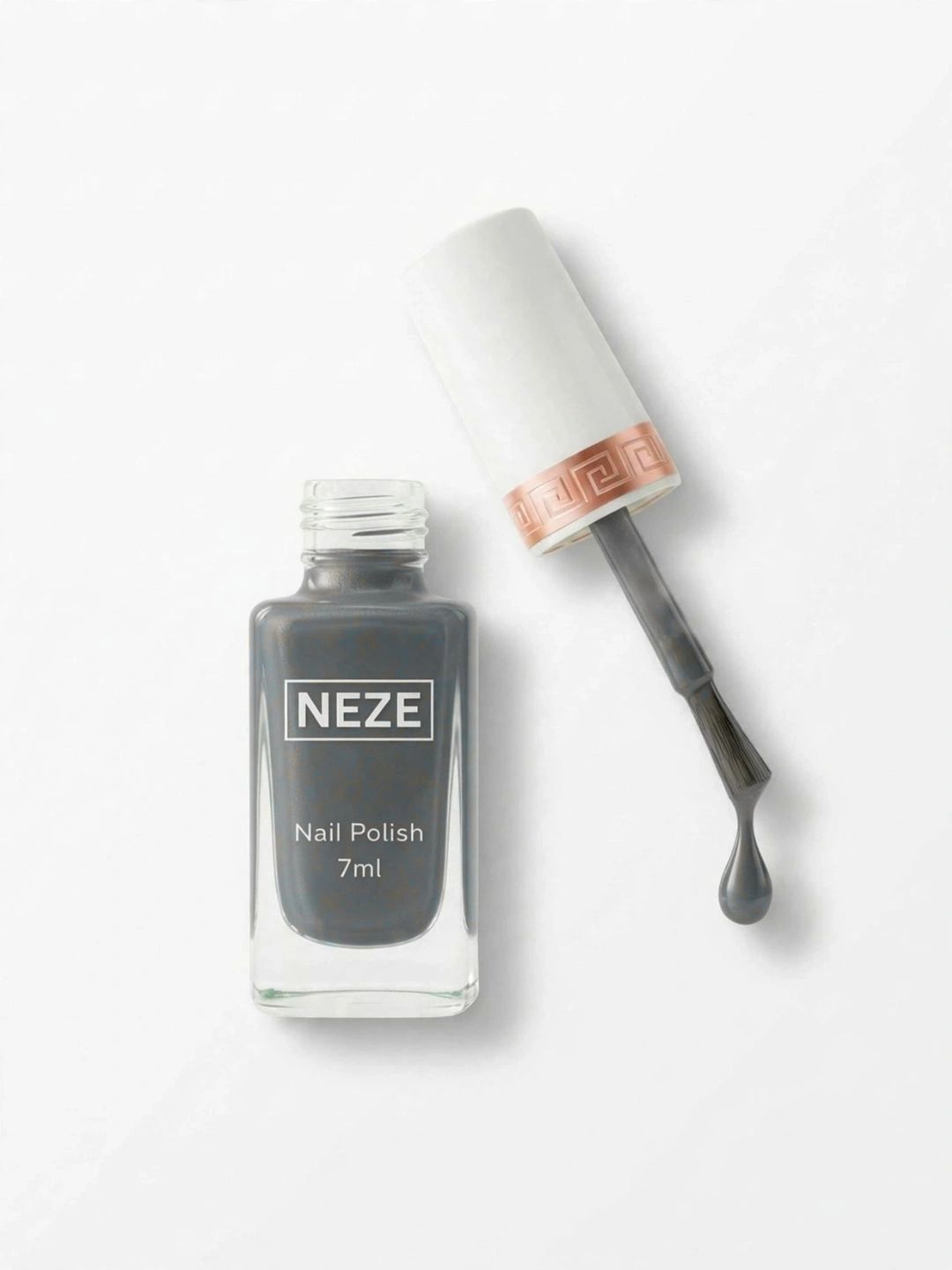 Buy Neze Chip Resistant Nail Polish   7 Ml   Grey -  - Personal Care for Women