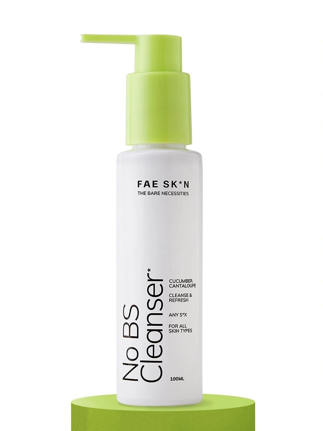 FAE BEAUTY NO BS Cleanser - Hydrating & Gentle with Cucumber extract for all Skin Types