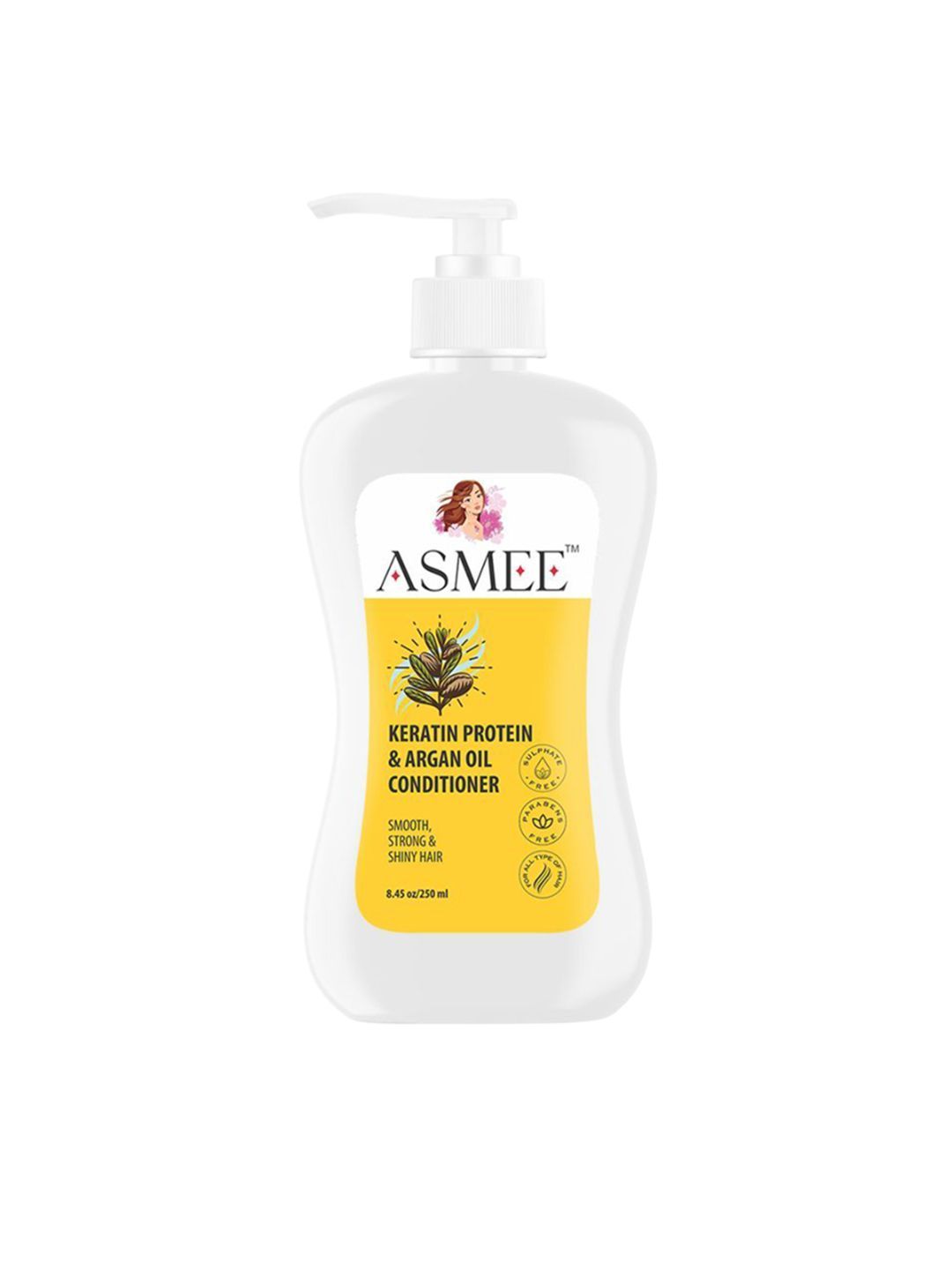 ASMEE Keratin Protein & Argan Oil Conditioner - 250 ml