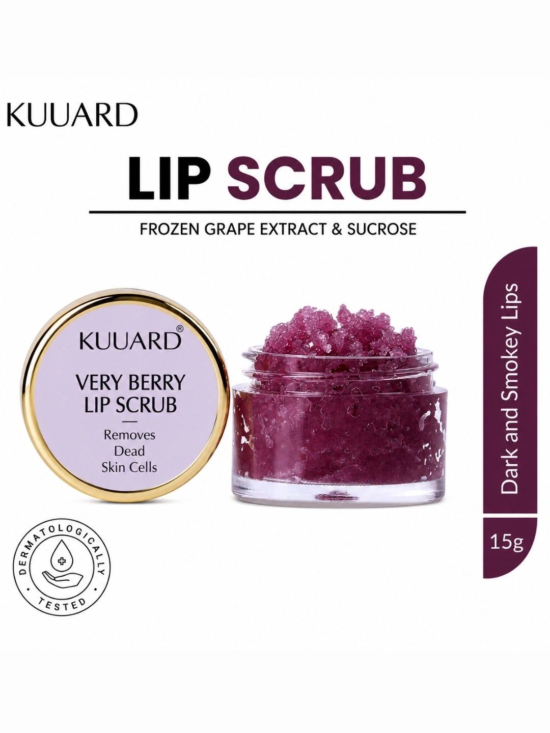 Kuuard - beyond the ordinary Very Berry Lip Scrub- 15 g