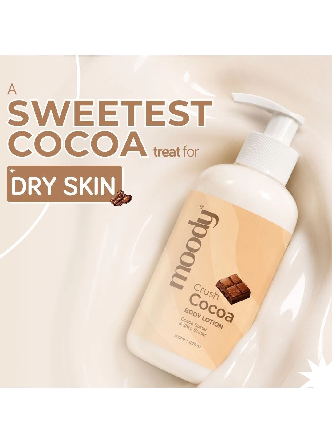MOODY Cocoa Crush Body Lotion - 200 ml