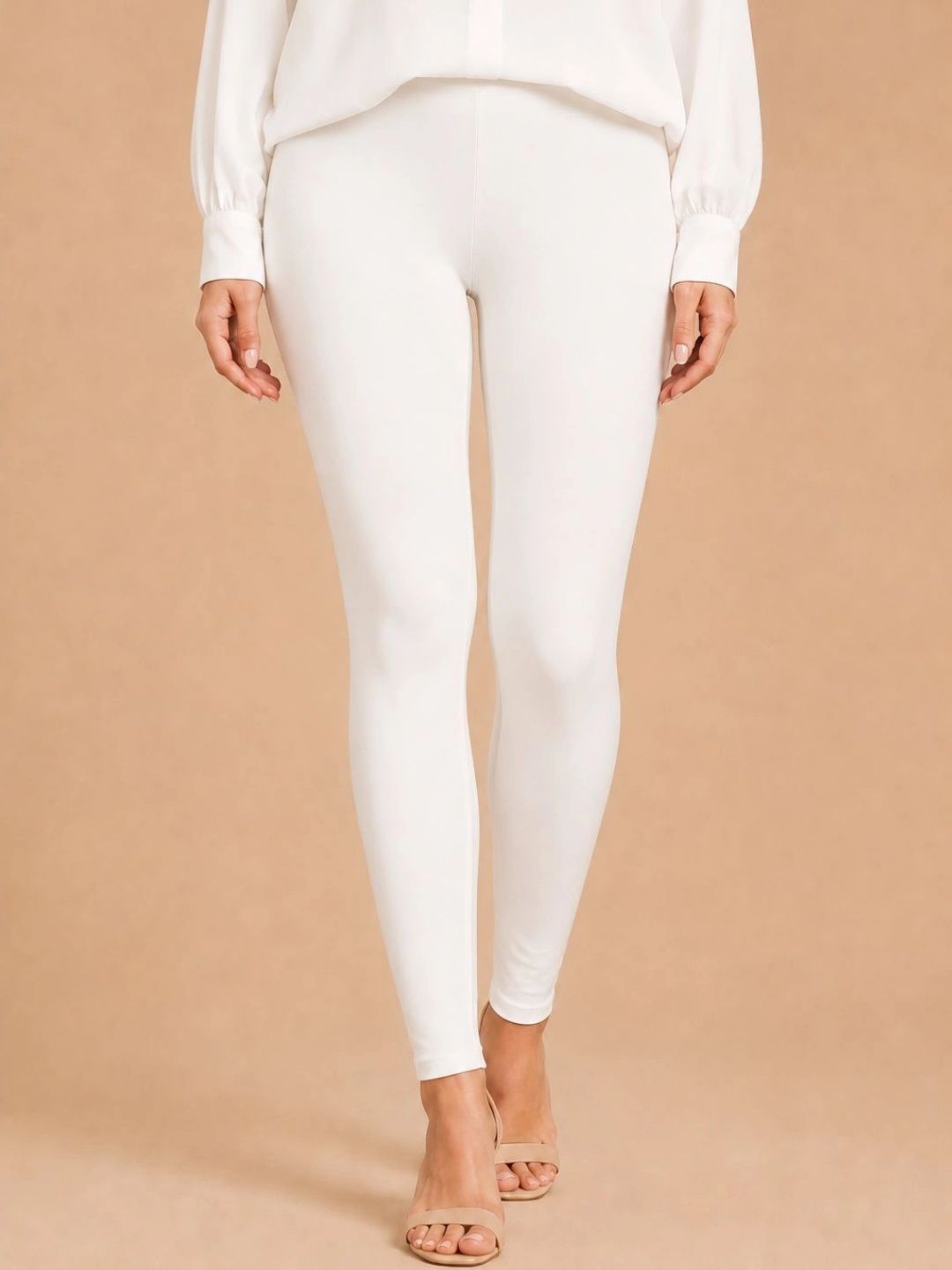 Aviska Cotton Ankle Length Leggings