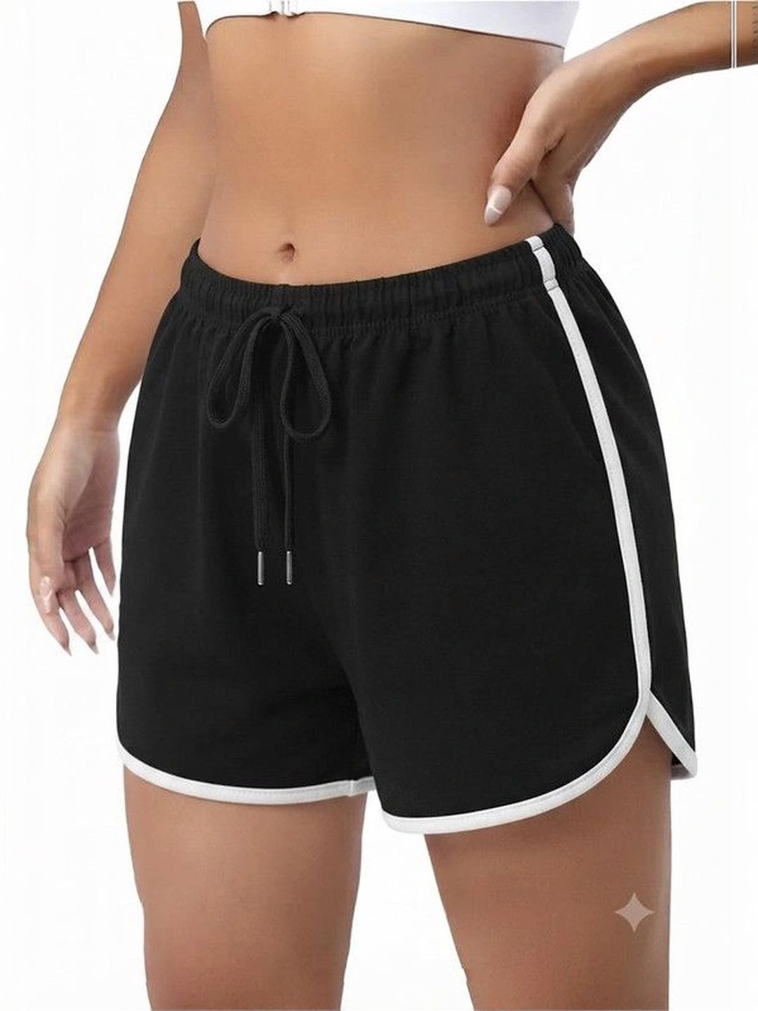 Women Slim Fit Training or Gym Sports Shorts