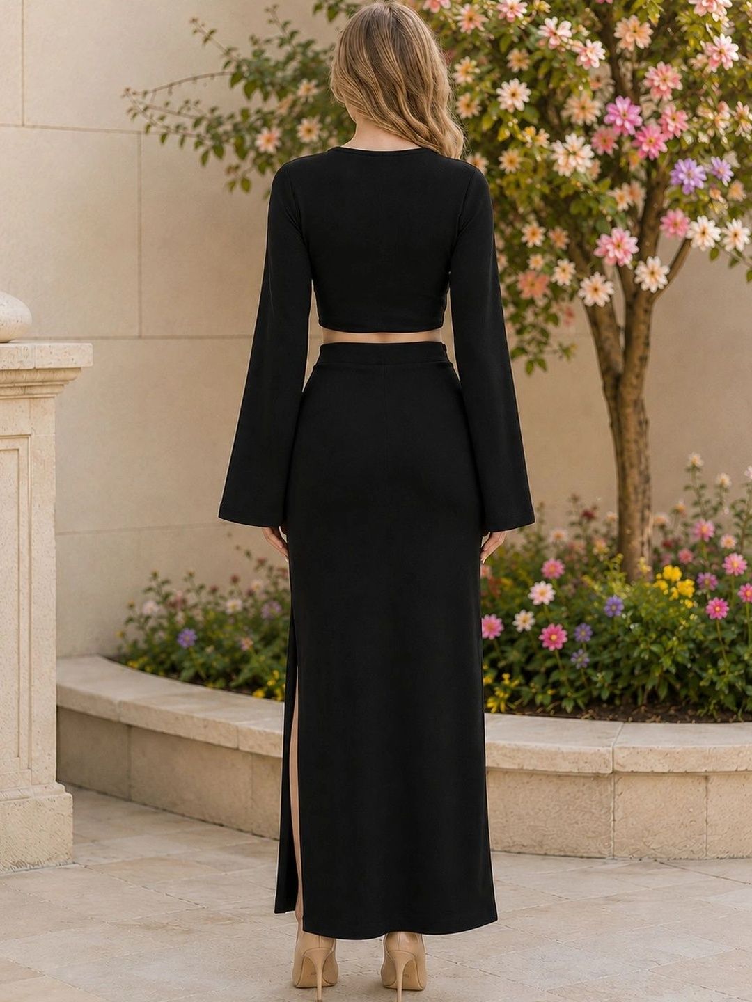 Bell Sleeve Maxi Dress 2
