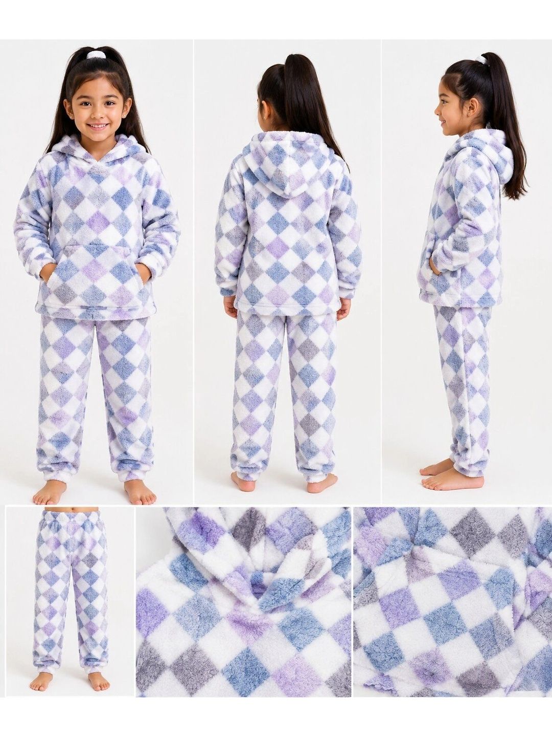 Girls Printed Pyjamas 4