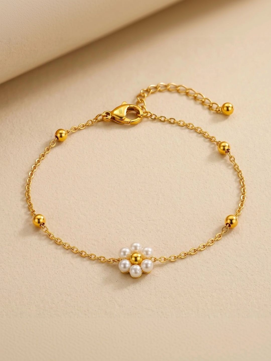 MYKI Gold-Plated Stainless Steel Wraparound Bracelet