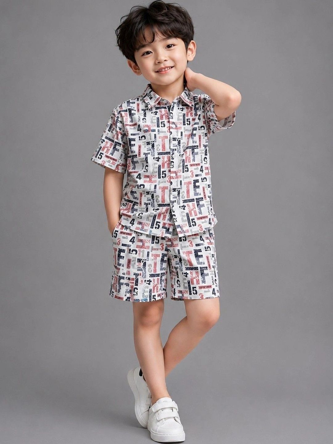 Uttam Boys Printed Night suit