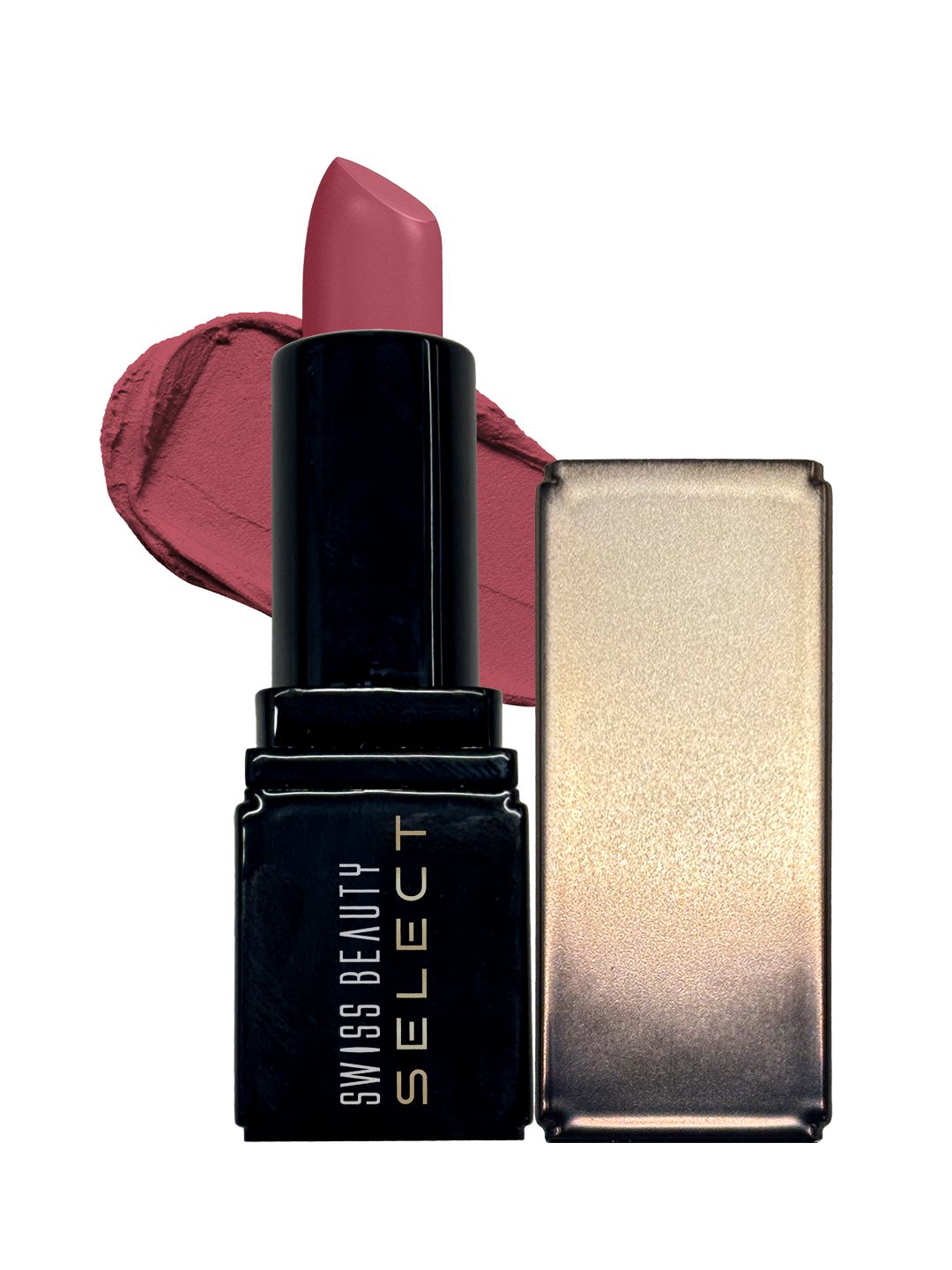 SWISS BEAUTY Select Dare To Matte Lipstick 3.8g - Aura Pink 04