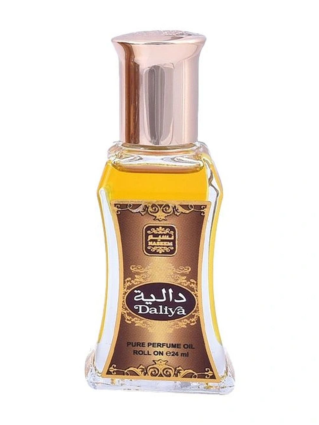 NASEEM Daliya Oud Saffron Perfume Oil Roll-On, Long Lasting Fragrance - 24ml