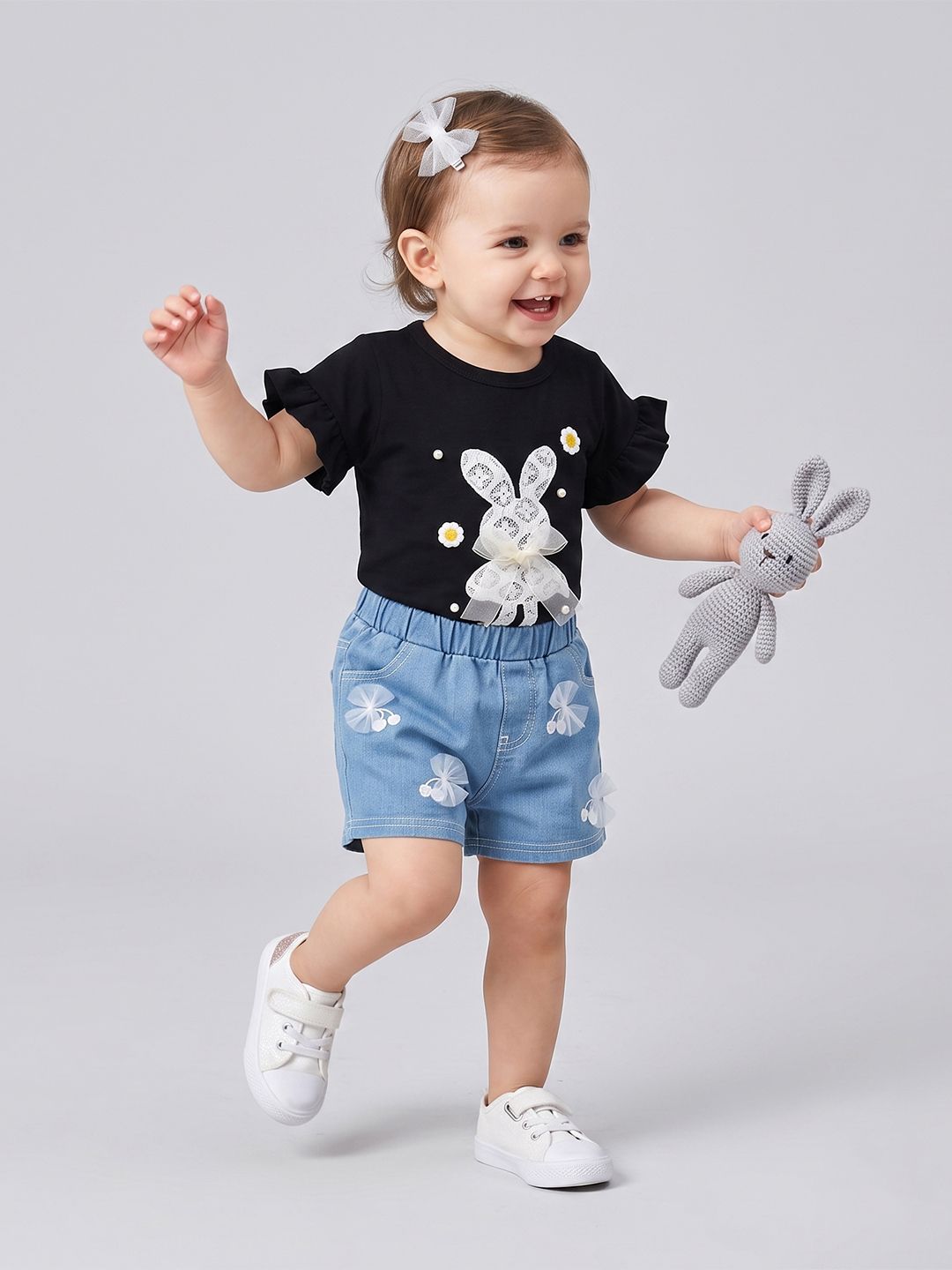 Buy YK Girls Top With Shorts -  - Apparel for Girls