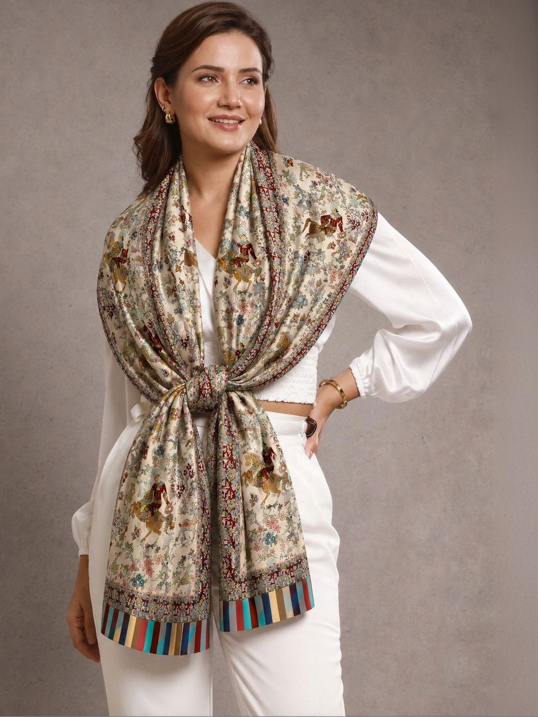Sarisp Women Printed Scarf
