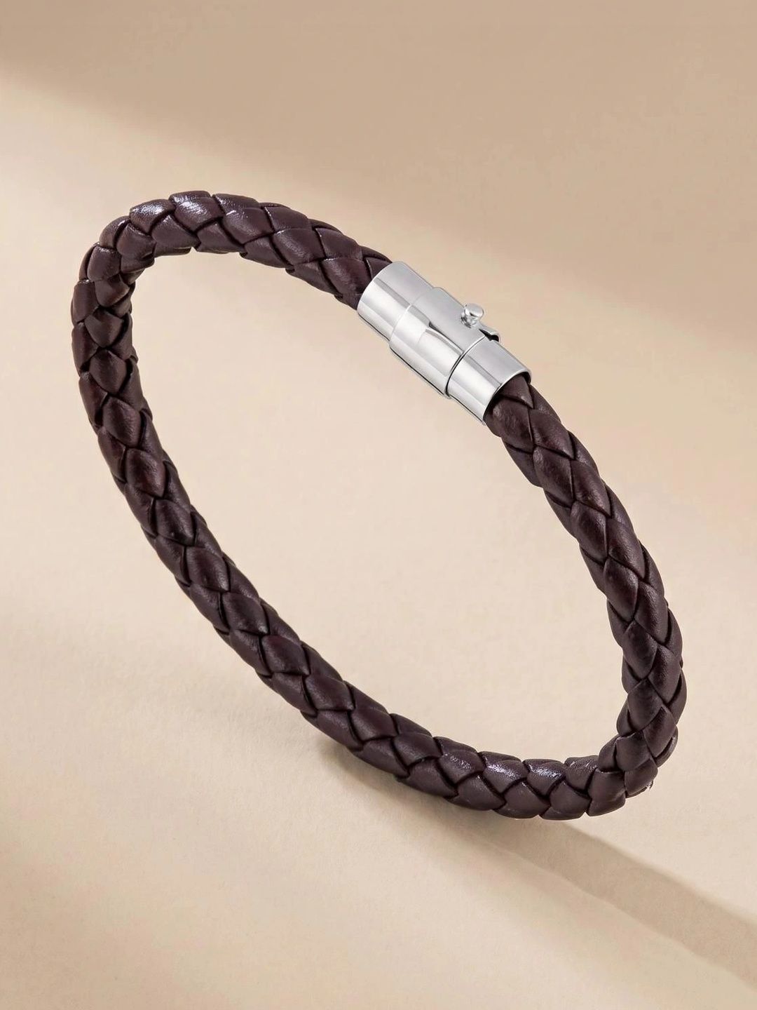 MYKI Men Stainless Steel Wraparound Bracelet