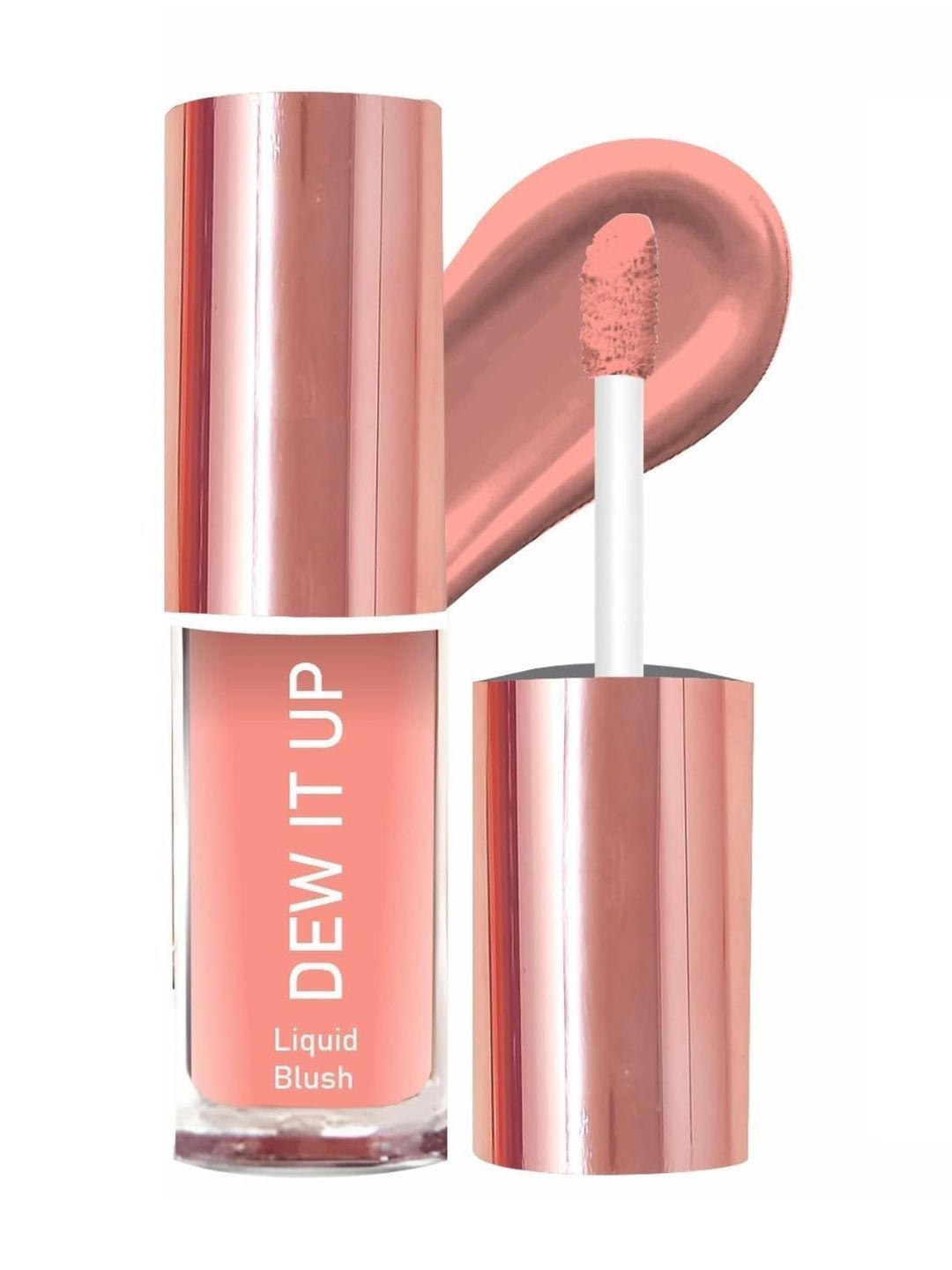 nandiayan Dew It Up Long Lasting Liquid Blush - 6 ml - Peachy Plum