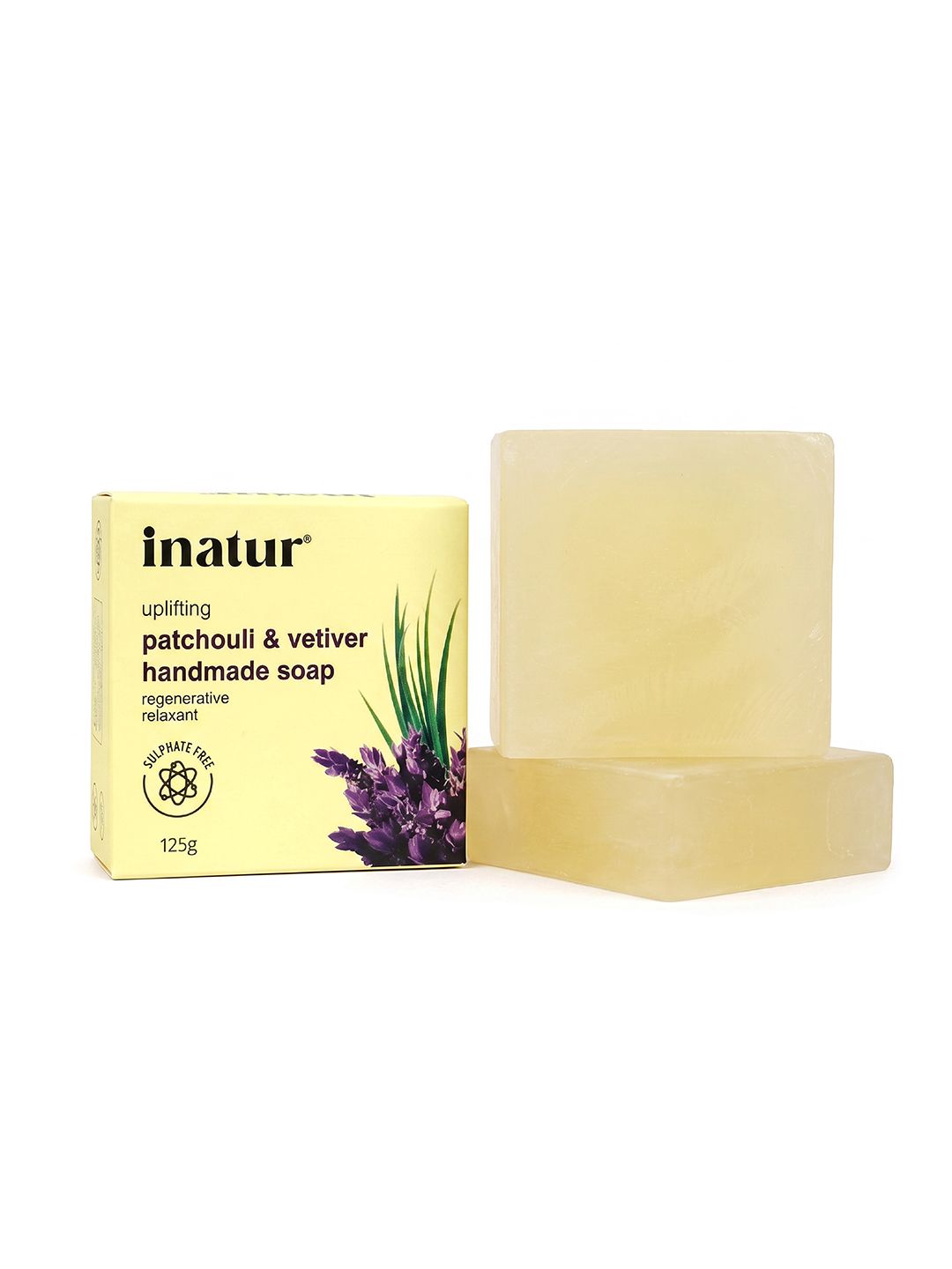Inatur Patchouli Vetiver Soap - 125 g