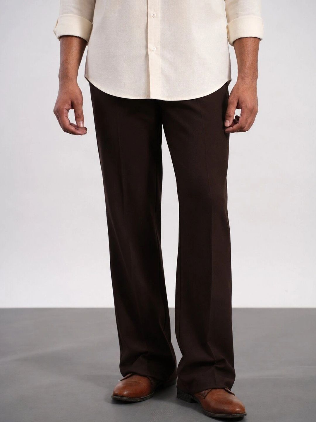 SAINT PEACH Men's MId-Rise Bootcut Pant
