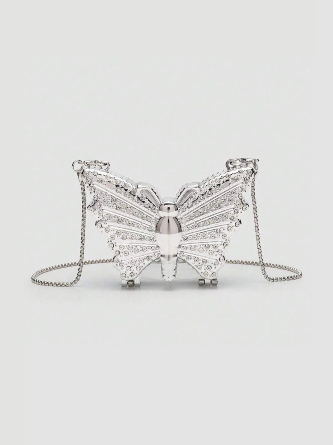 Jasuniq Embellished Box Clutch