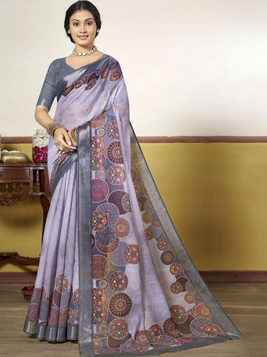 Pure Georgette Designer Saree