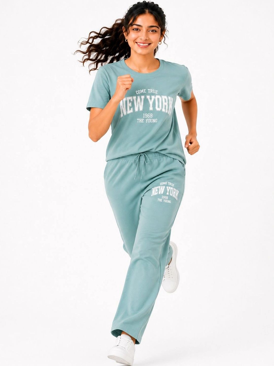 Srh Sports Printed T-shirt with Palazzos