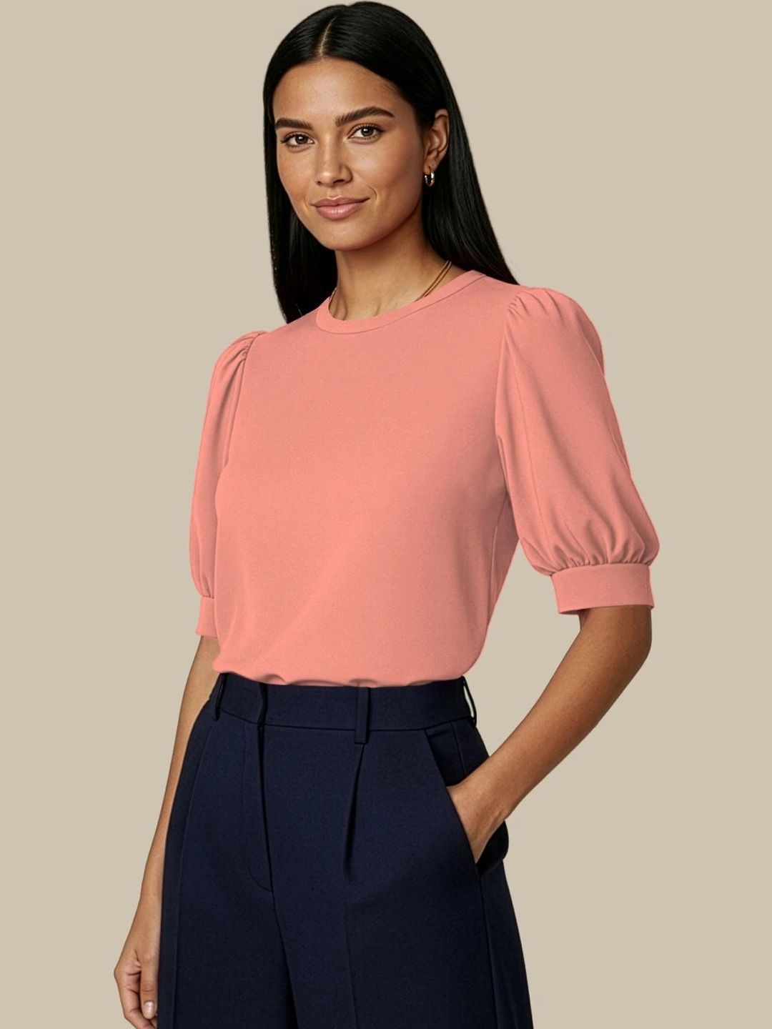 Maheshvi Puff Sleeve Top