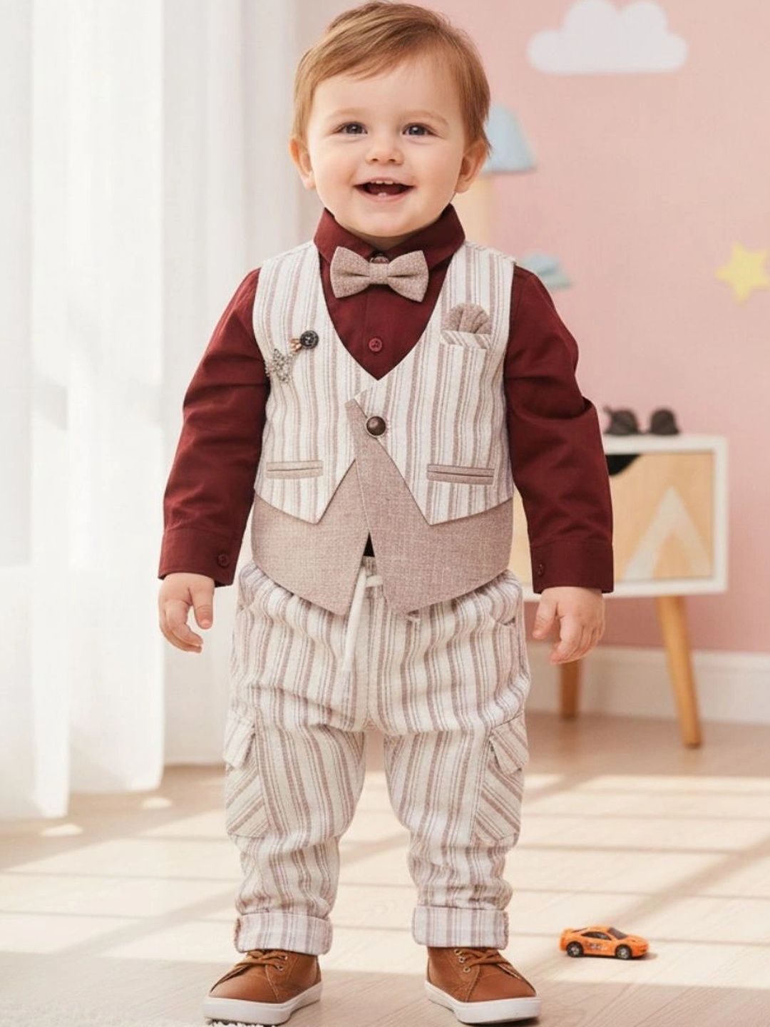 Buy V Mart Boys Shirt With Trousers -  - Apparel for Boys