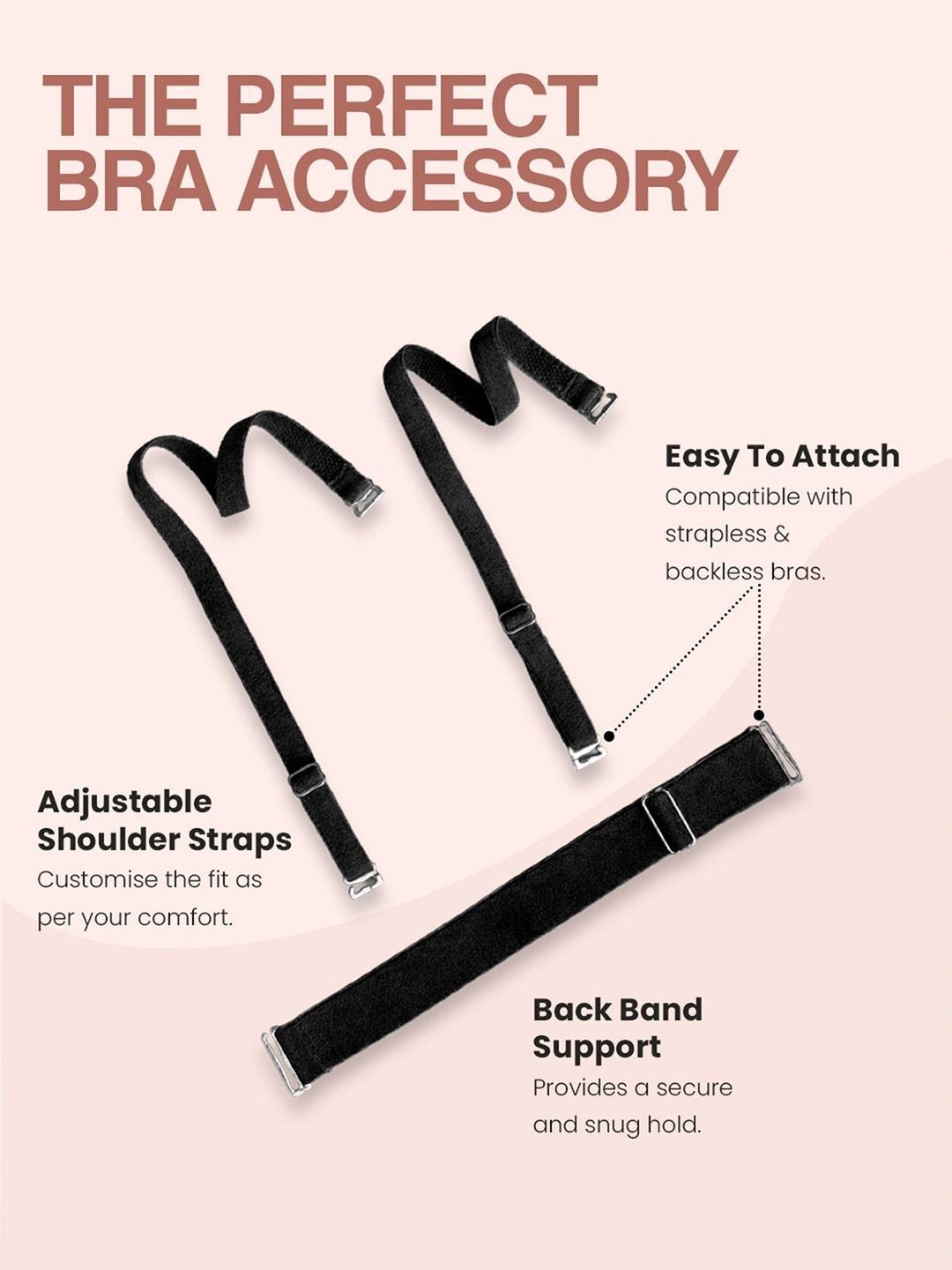 Clovia Bra Straps and Extenders Lingerie accessories