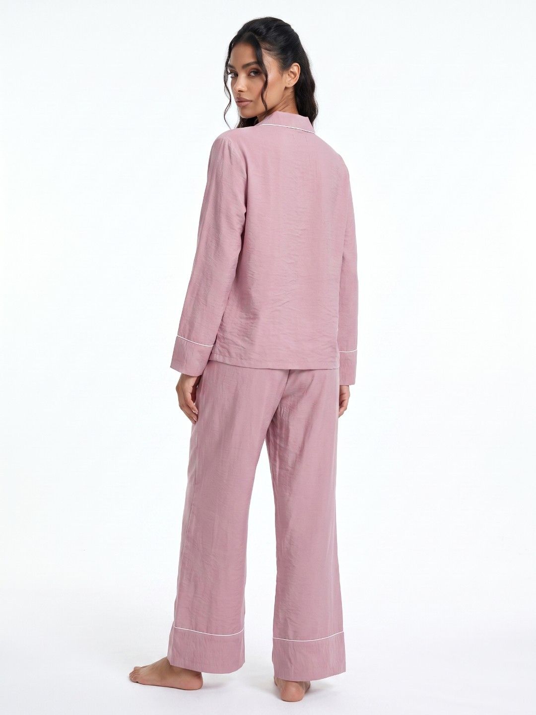 Lapel Collar Night suit 3