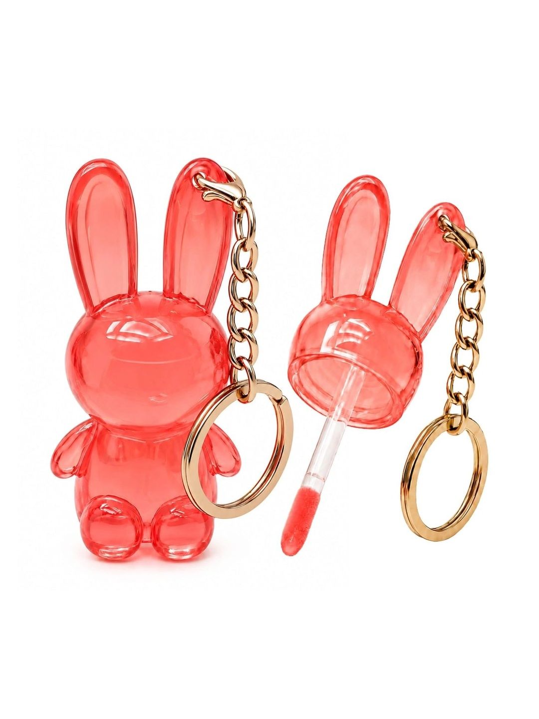 VBA Bunny Waterproof Glossy Liquid Lipstick - 15 ml Red