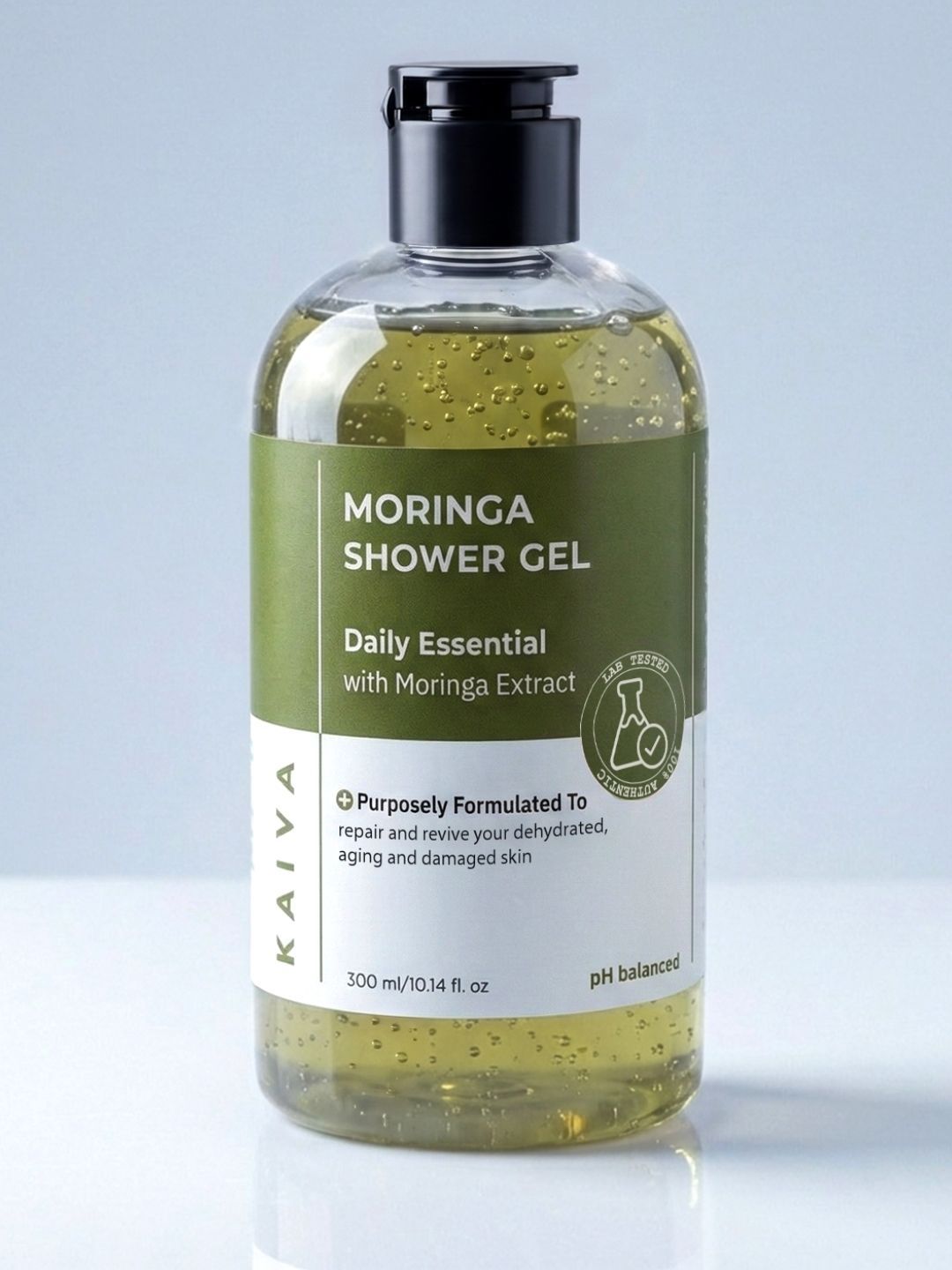 KAIVA Wanderer Moringa Shower Gel With Papaya Extract For Cleansing & Repair - 300 ml