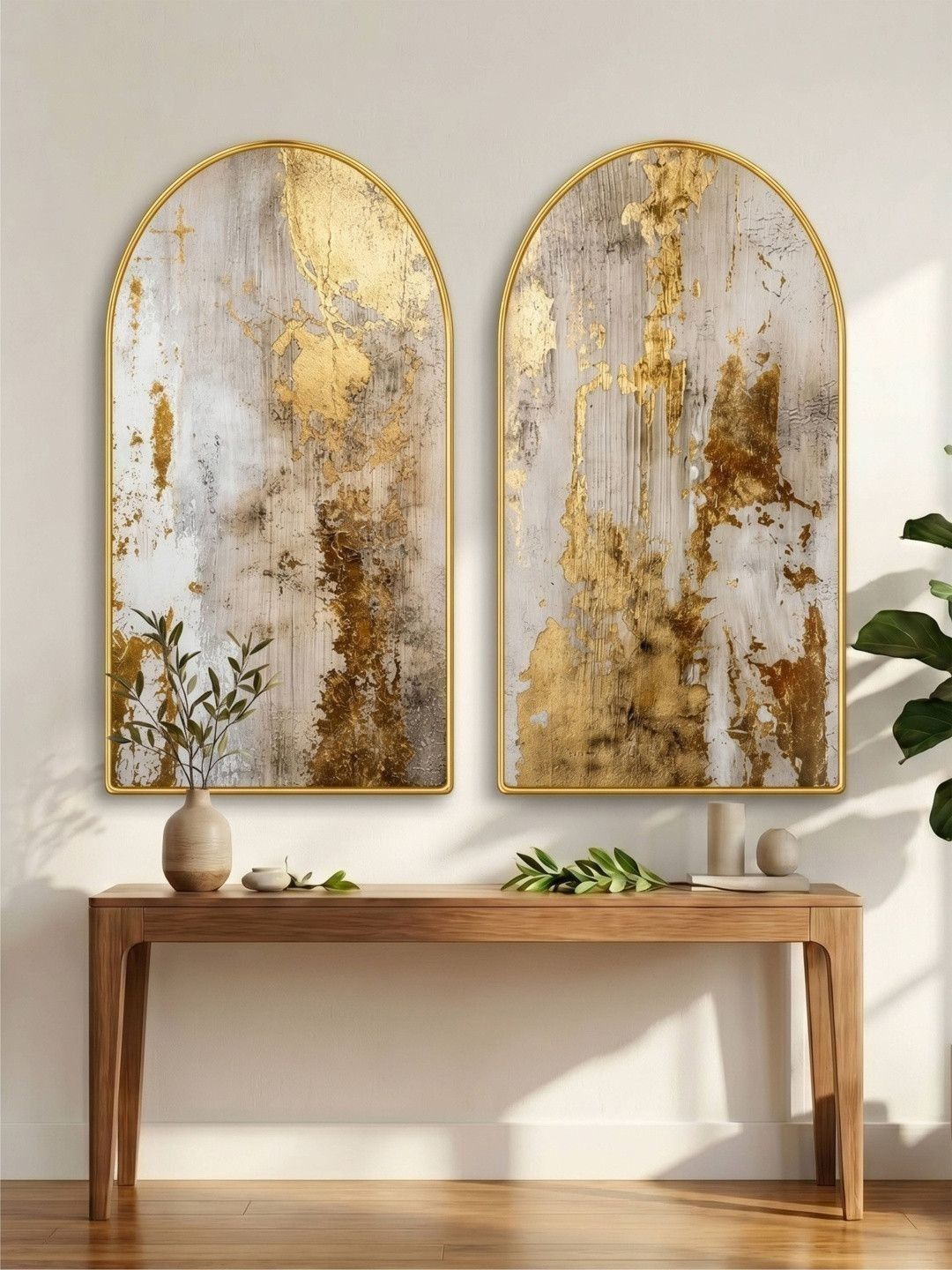 SAF White MDF Wall Paintings