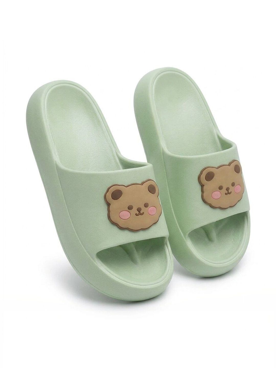 WOLVESDEN Women Embellished Sliders