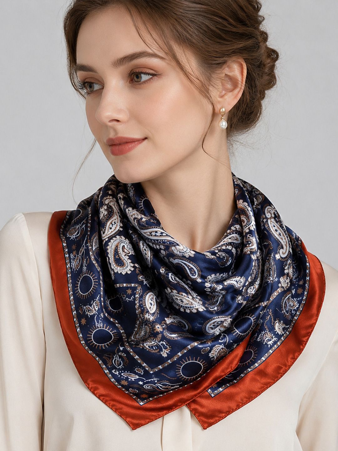 QUECY Women Printed Scarf