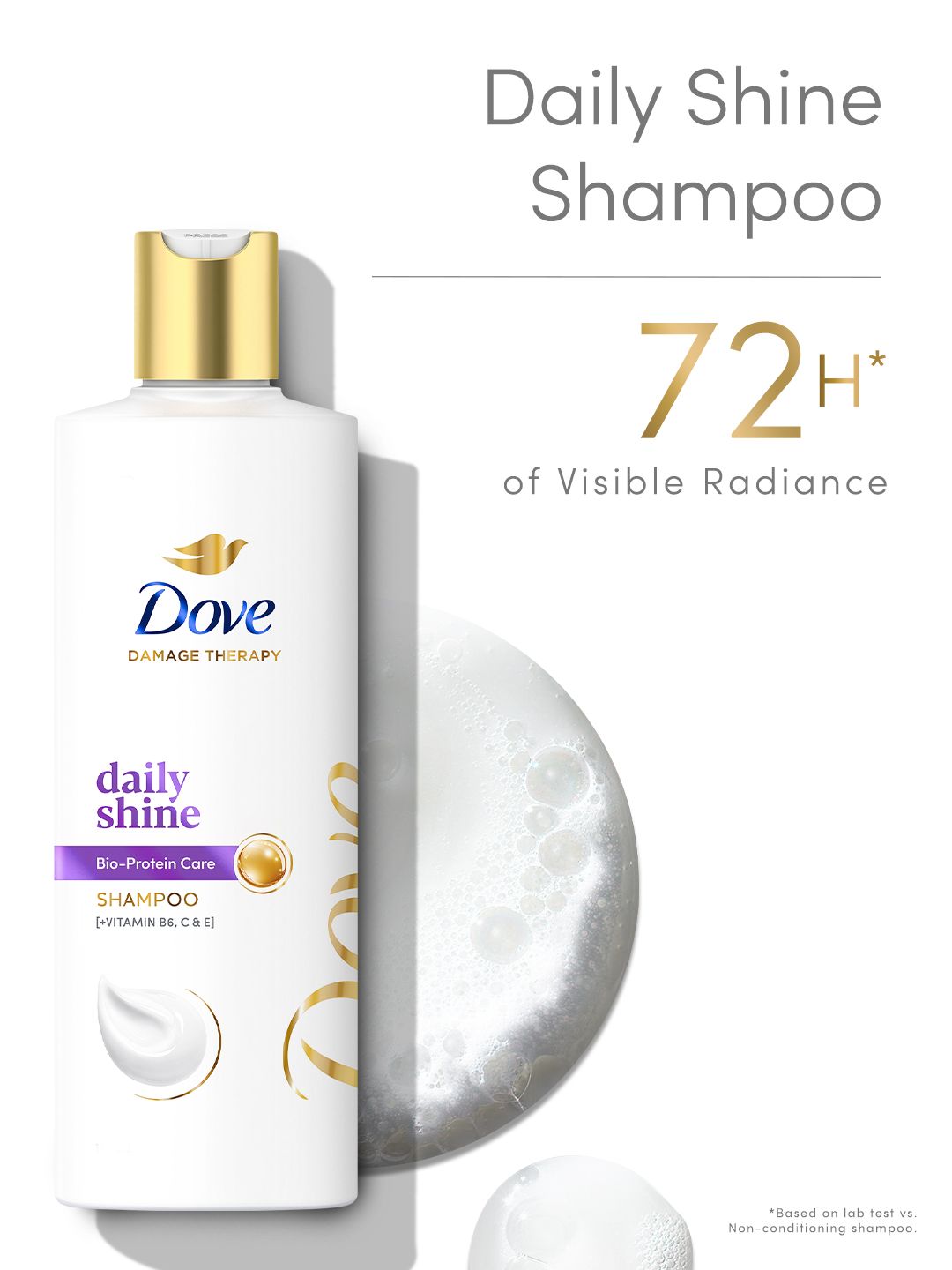 Dove Hair Therapy Daily Shine Shampoo 180 ml