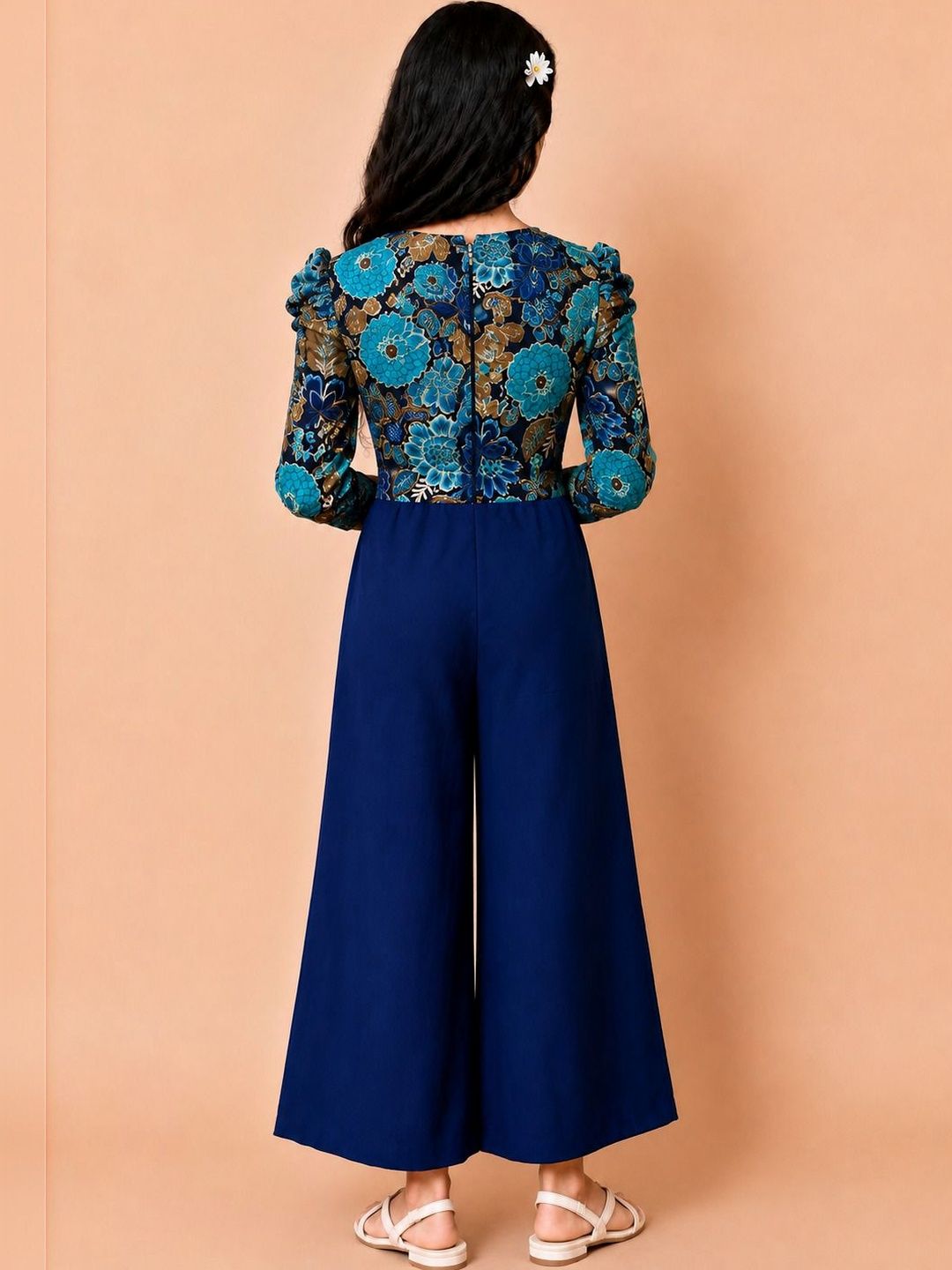 Girls Printed Basic Jumpsuit 2