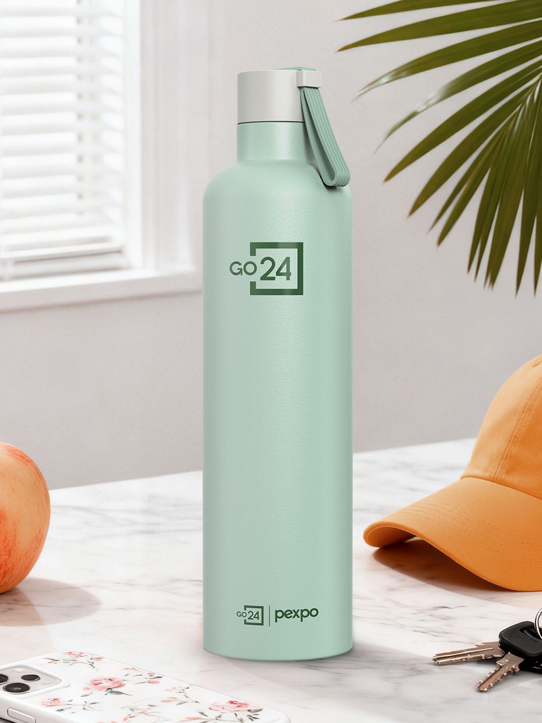 Buy Oslo Sea Green 3 Layer Insulated Stainless Steel Water Bottle 980ml -  - Home for Unisex