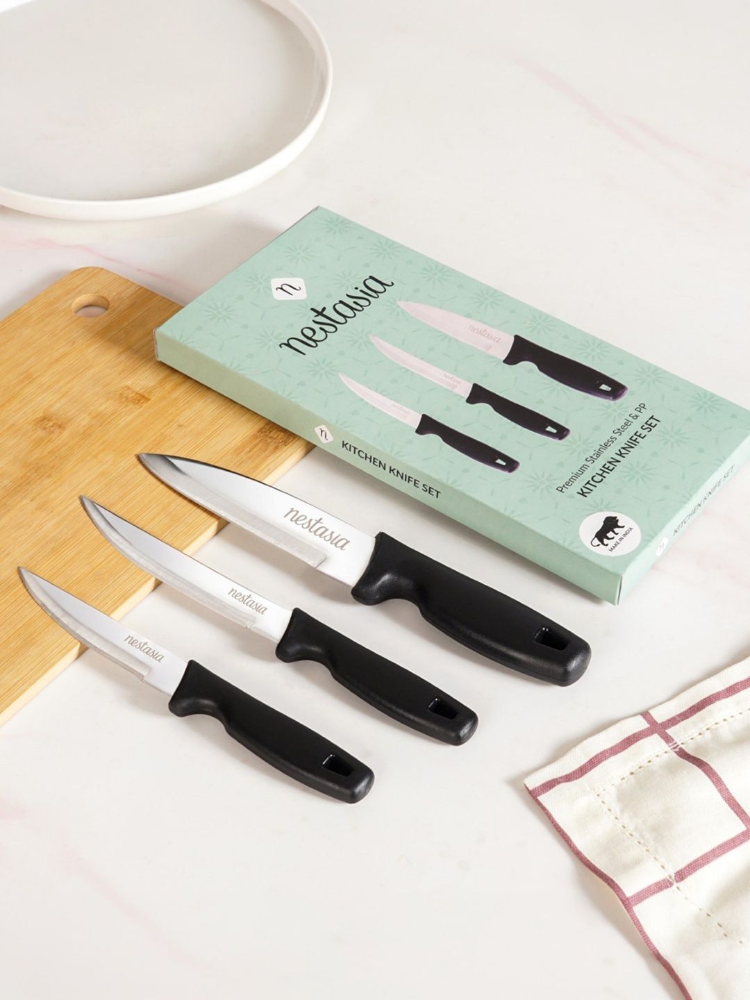 Nestasia 3Pcs Kitchen Knife Set