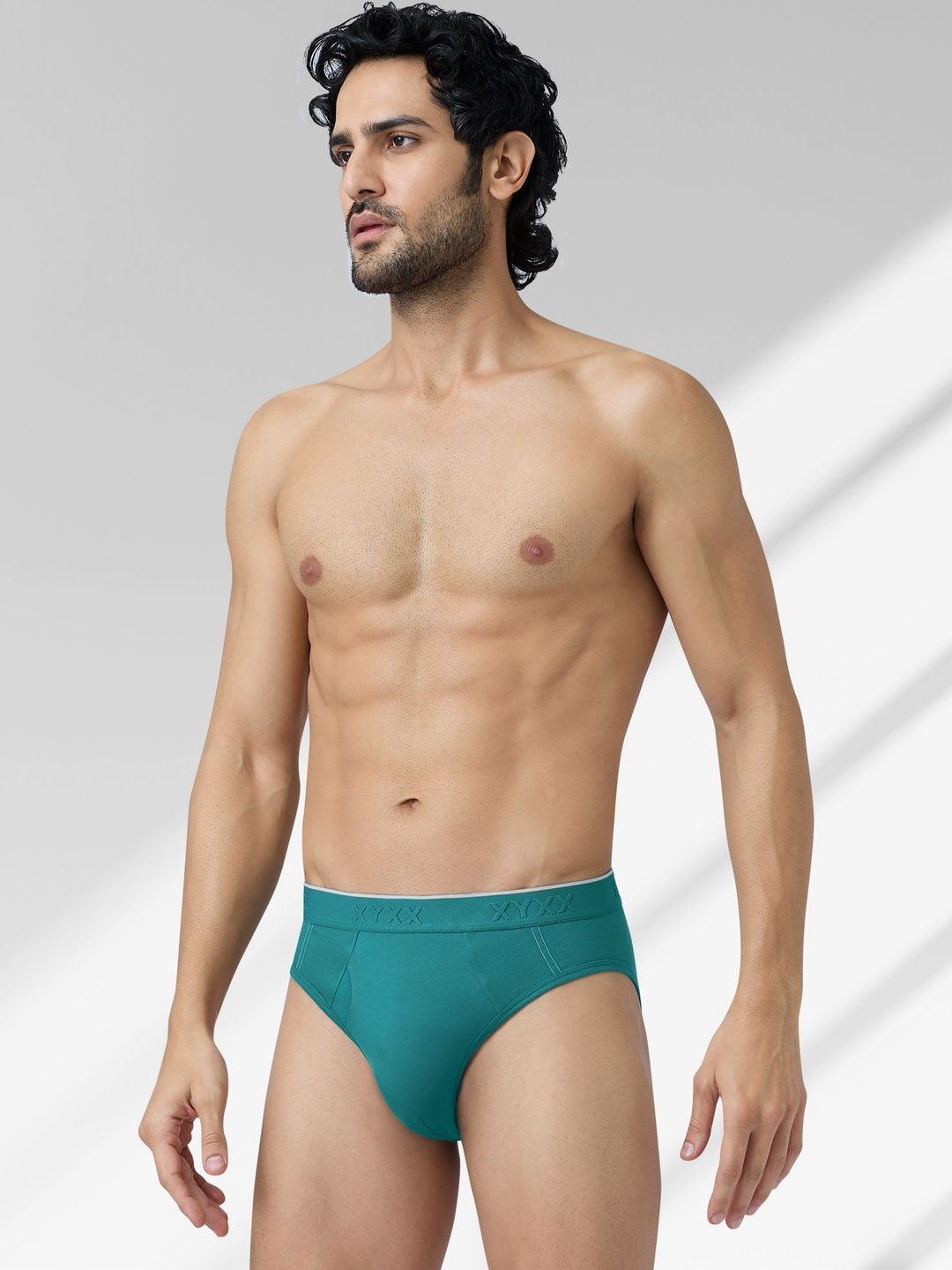 XYXX Men Solid Cotton Crux Briefs