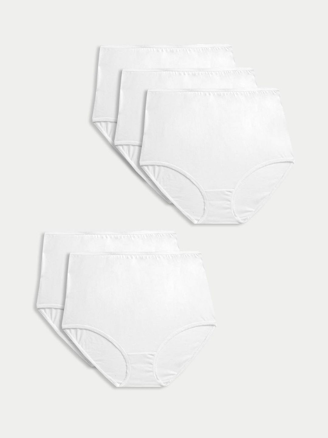 Buy Marks & Spencer 5 Pack Pure Cotton Full Briefs -  - Apparel for Women