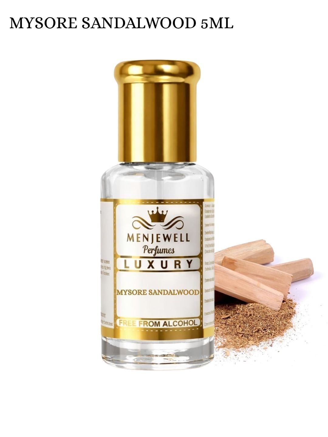 Menjewell Unisex Mysore Sandal Attar 5ml