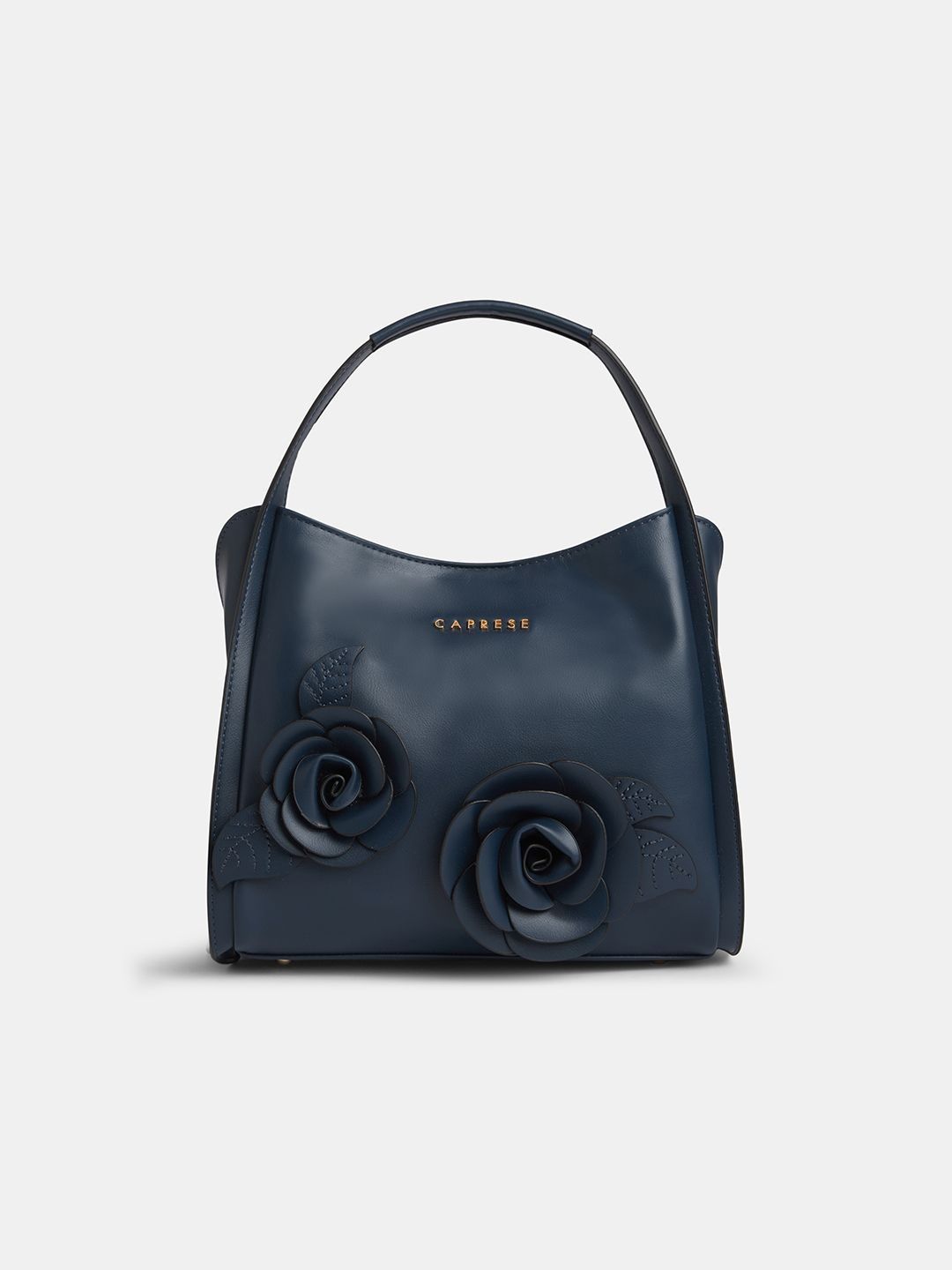 Buy Caprese Textured Shoulder Bag With Applique -  - Accessories for Women