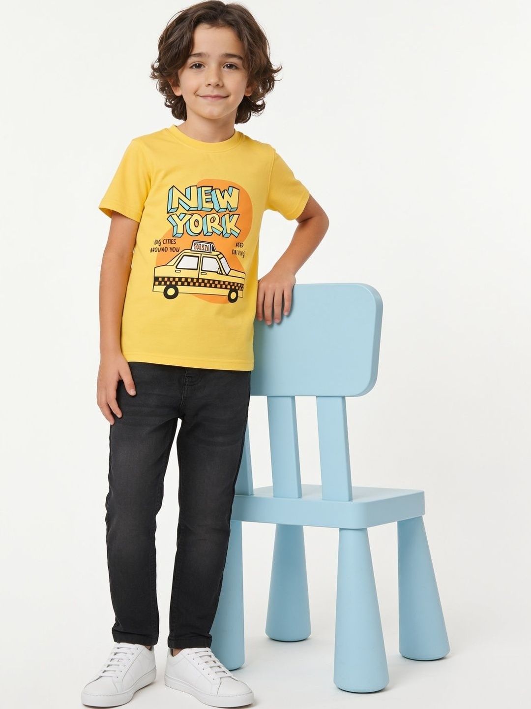 Pantaloons Boys Printed Cotton Tshirt