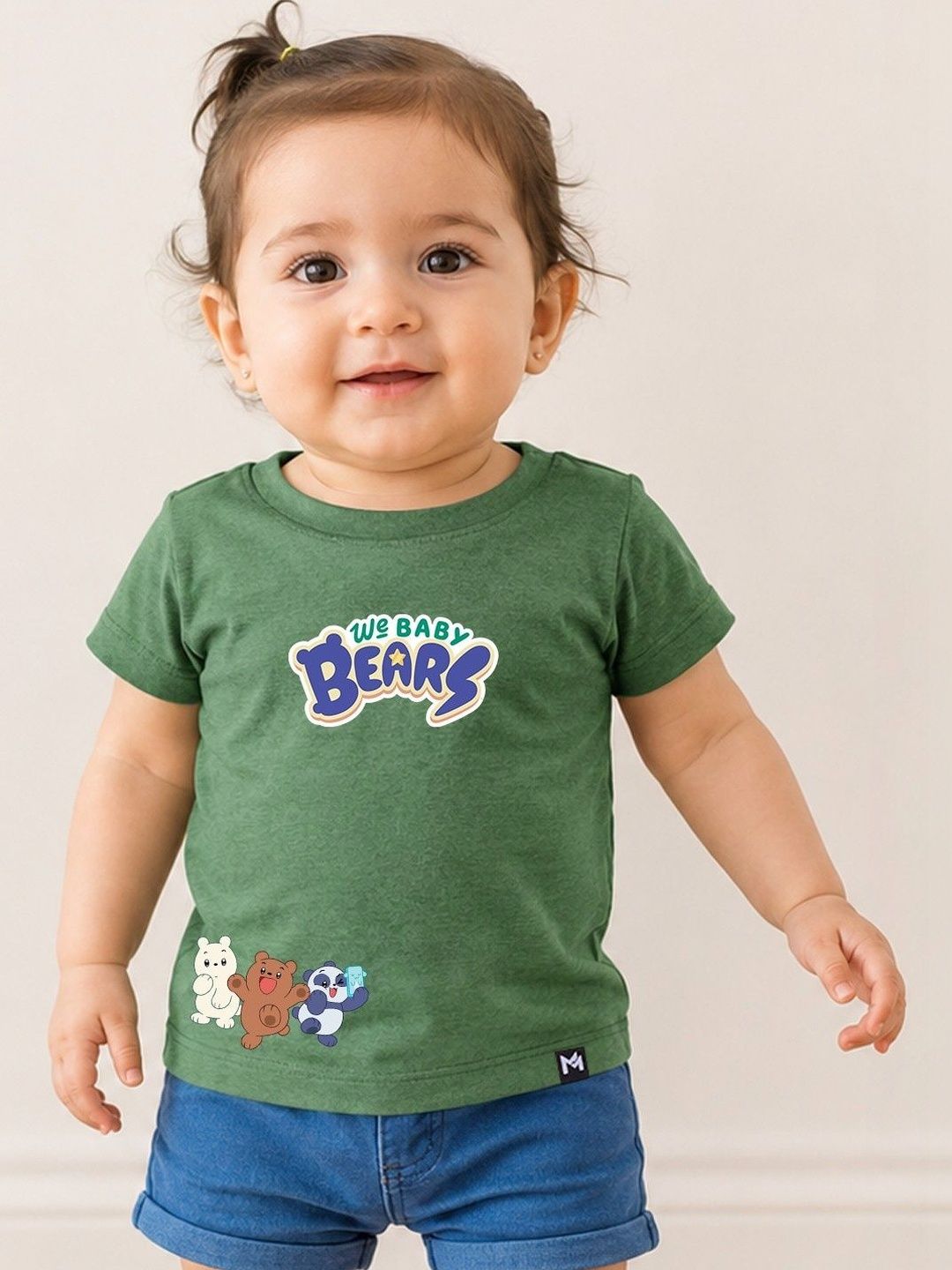 YK X Minute Mirth Kids Printed T-shirt