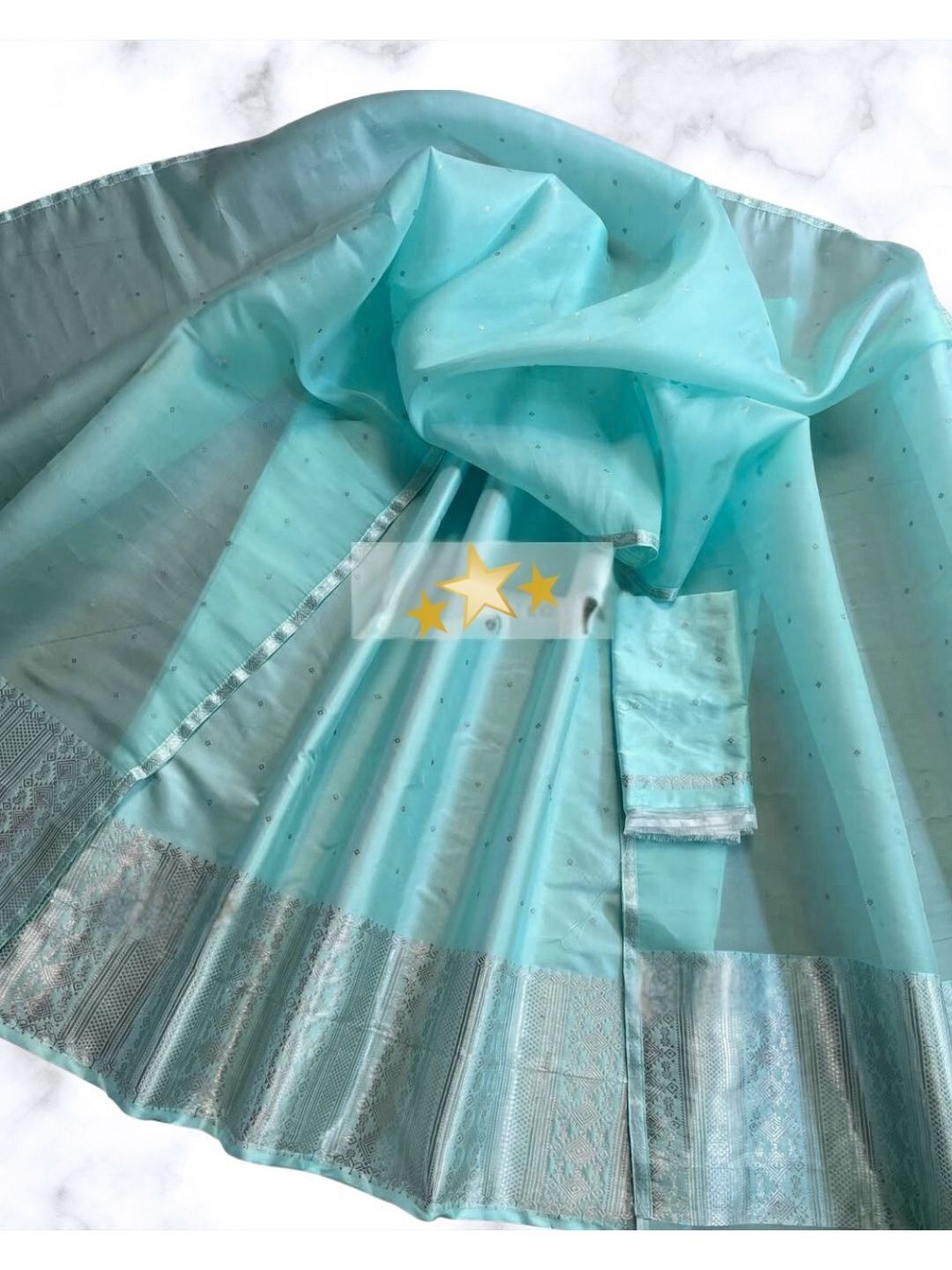 Woven Design Zari Art Silk Mekhela Chador Saree 2