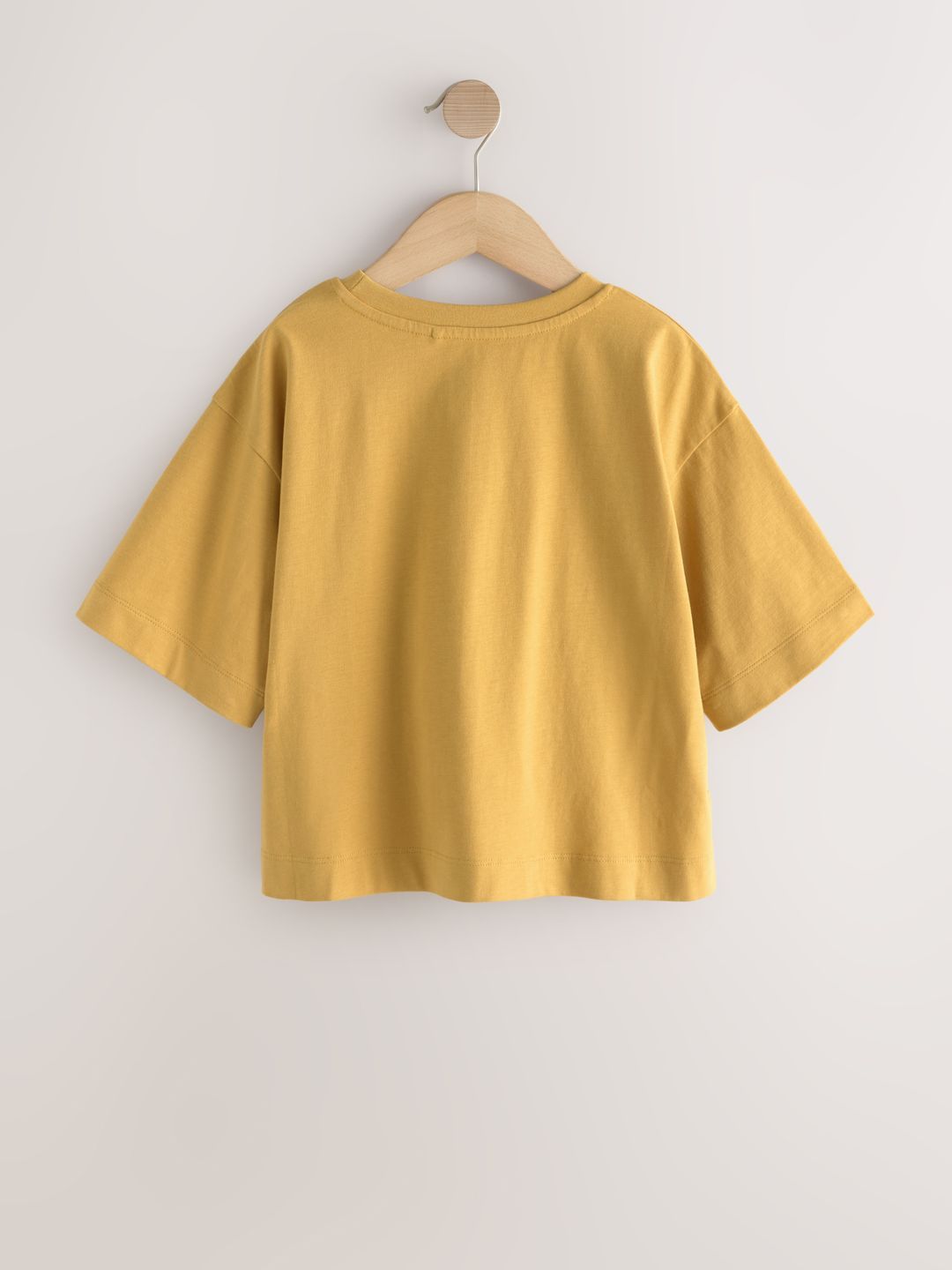 Girls Printed Drop-Shoulder Sleeves T-shirt 3