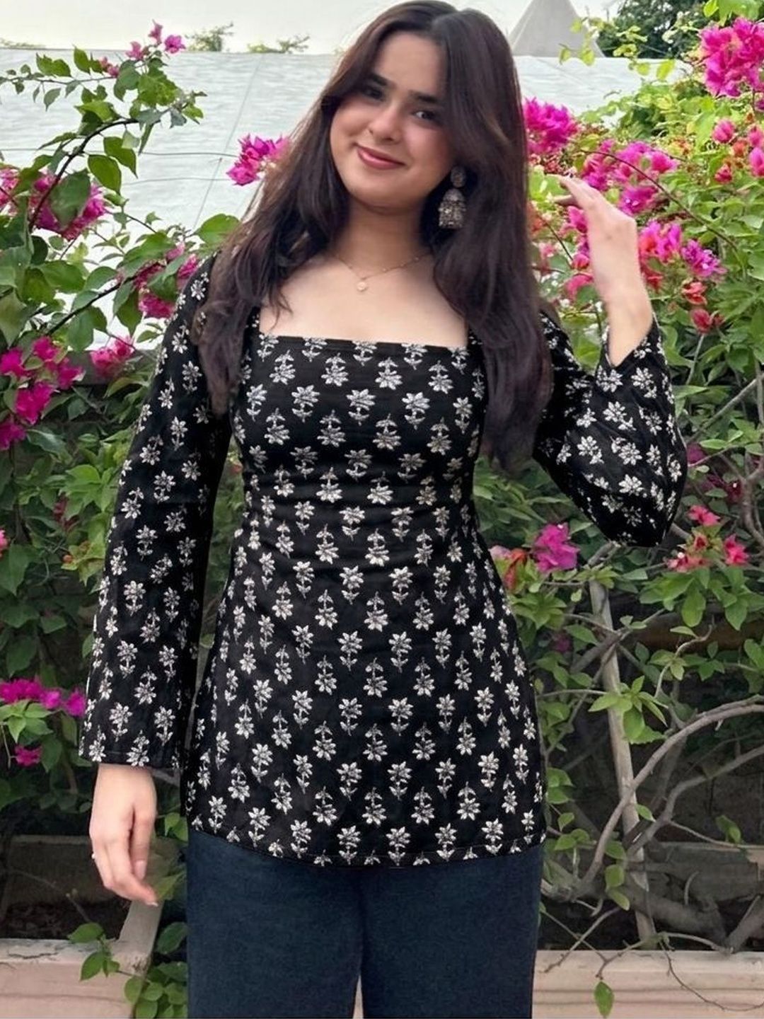 NEW4U Women Ethnic Motifs Printed Kurta