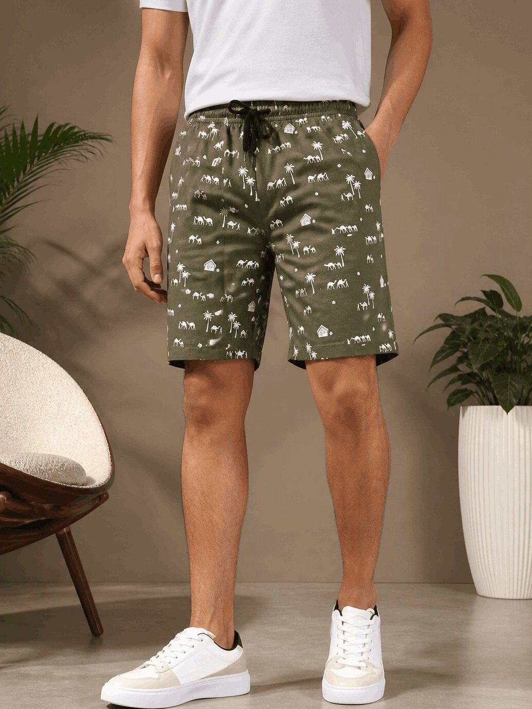GYS Men Printed Lounge Shorts