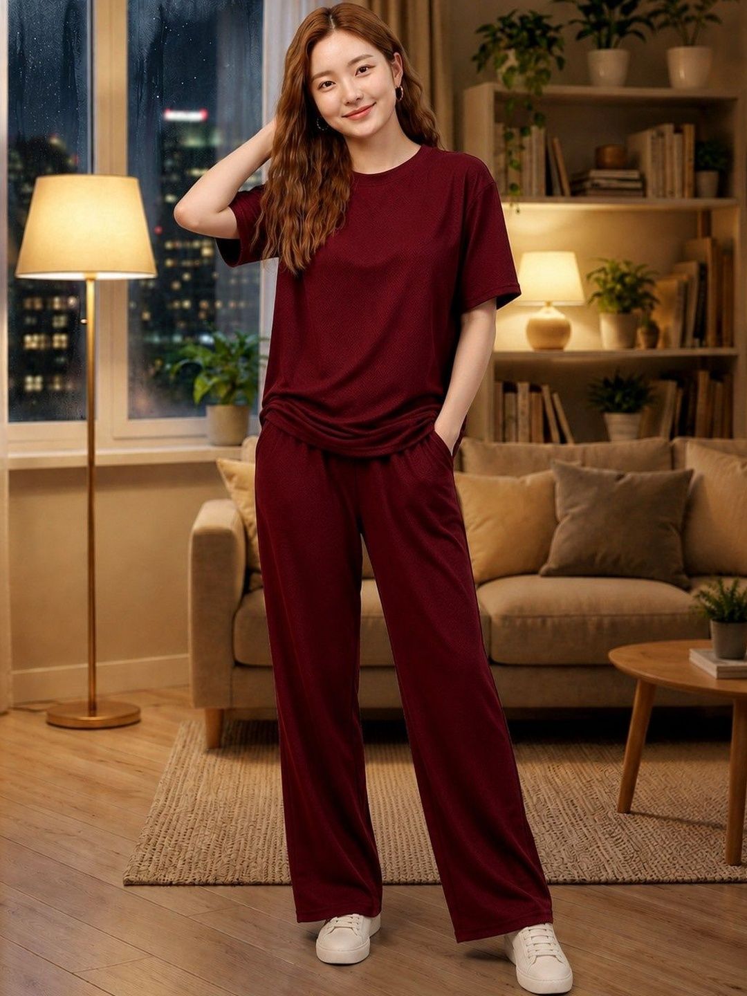 FITIN OUTFIT Women Night suit