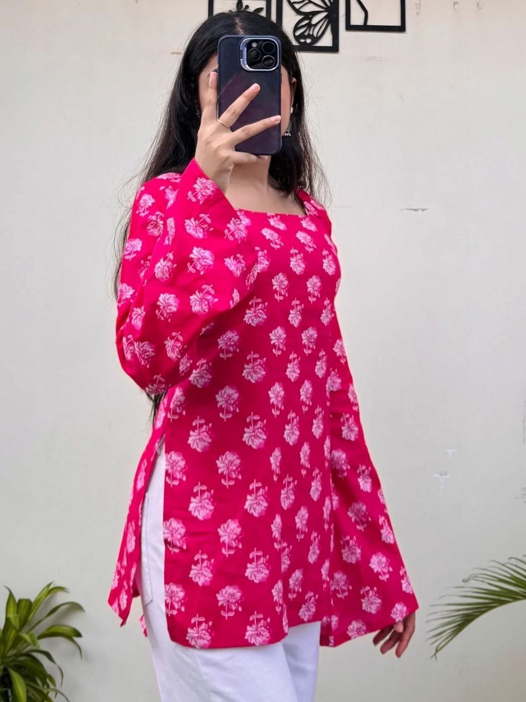 NEW4U Women Floral Printed Kurta